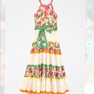 Farm Rio Toucans Garden Maxi Dress XL Worn 1X